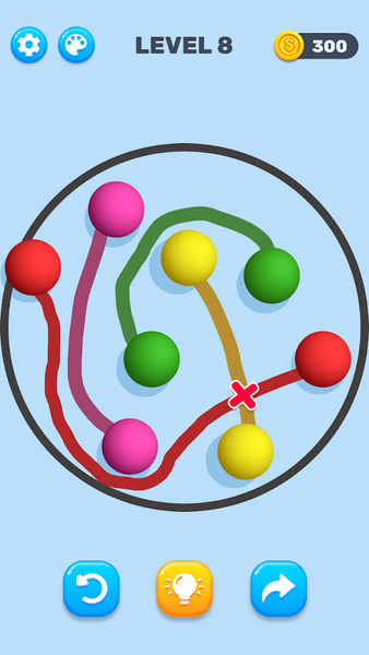 Connect Balls 3D - Gameplay image of android game