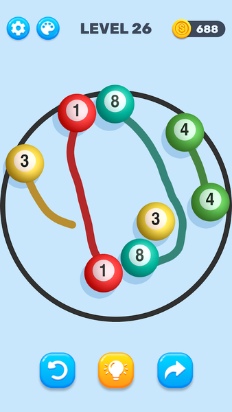 Connect Balls ۳D - عکس بازی موبایلی اندروید