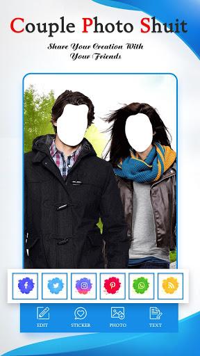 Couple Photo Suit: Love Couple Photo Suit - Image screenshot of android app