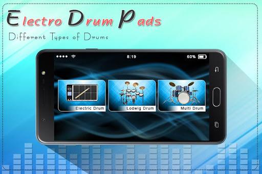Electro Music Drum Pads: Real Drums Music Game - Image screenshot of android app