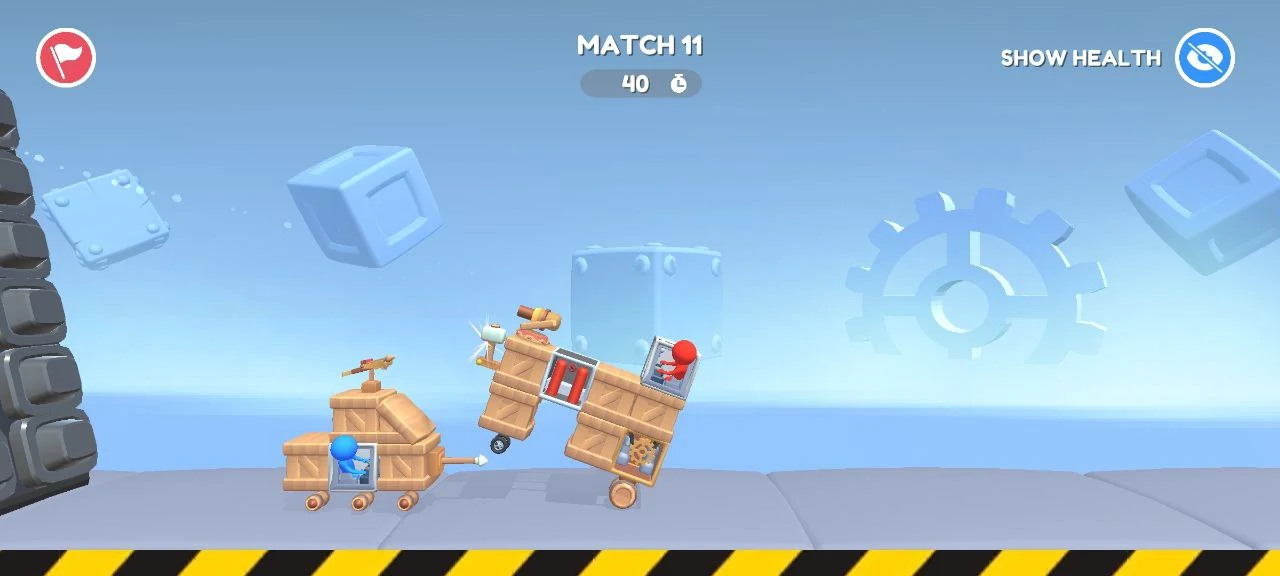 Car Crash ۳D: Build & Fight - عکس بازی موبایلی اندروید