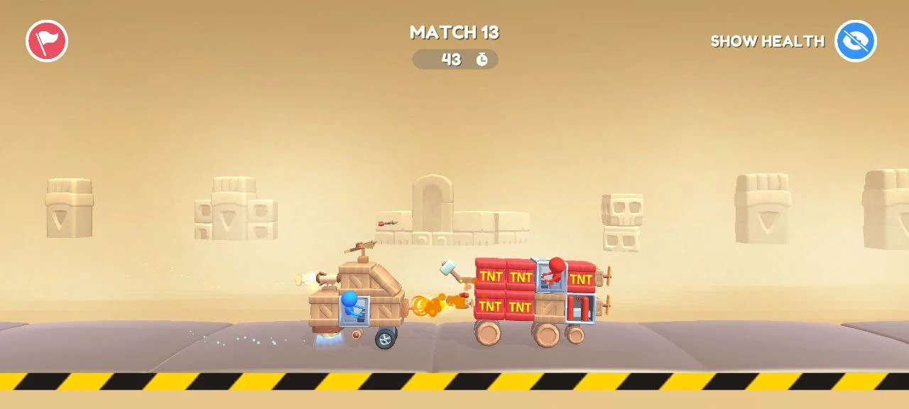 Car Crash ۳D: Build & Fight - عکس بازی موبایلی اندروید