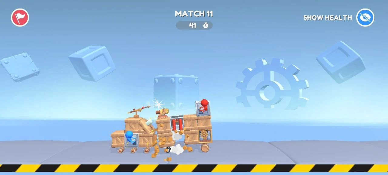 Car Crash ۳D: Build & Fight - عکس بازی موبایلی اندروید