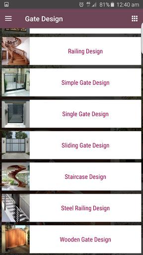Gate Design - Image screenshot of android app