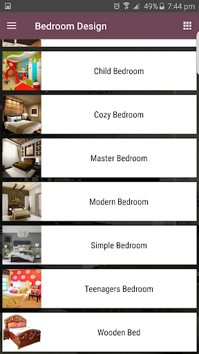 Bed Design - عکس برنامه موبایلی اندروید