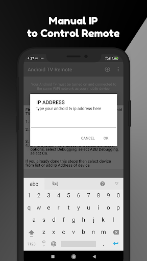 Remote for Android TV - Image screenshot of android app