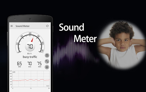 Sound Meter & Noise Detector - Image screenshot of android app