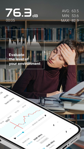 Sound Meter & Noise Detector - Image screenshot of android app