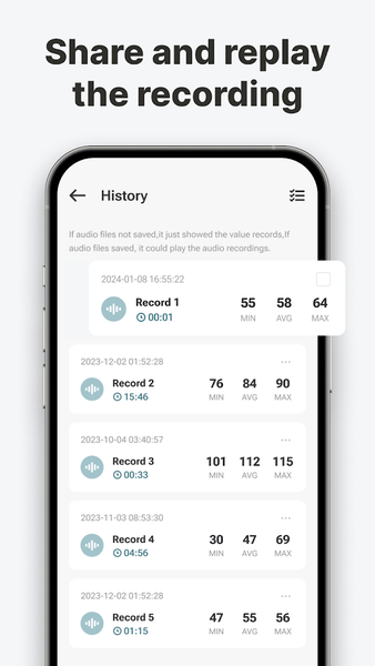 Sound Meter & Noise Detector - Image screenshot of android app