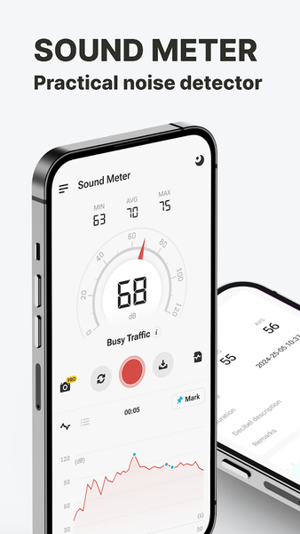 Sound Meter & Noise Detector - عکس برنامه موبایلی اندروید