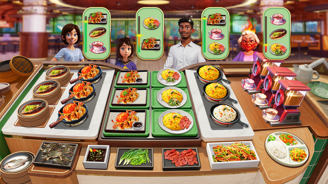 Cooking Blitz: Restaurant Game - Gameplay image of android game
