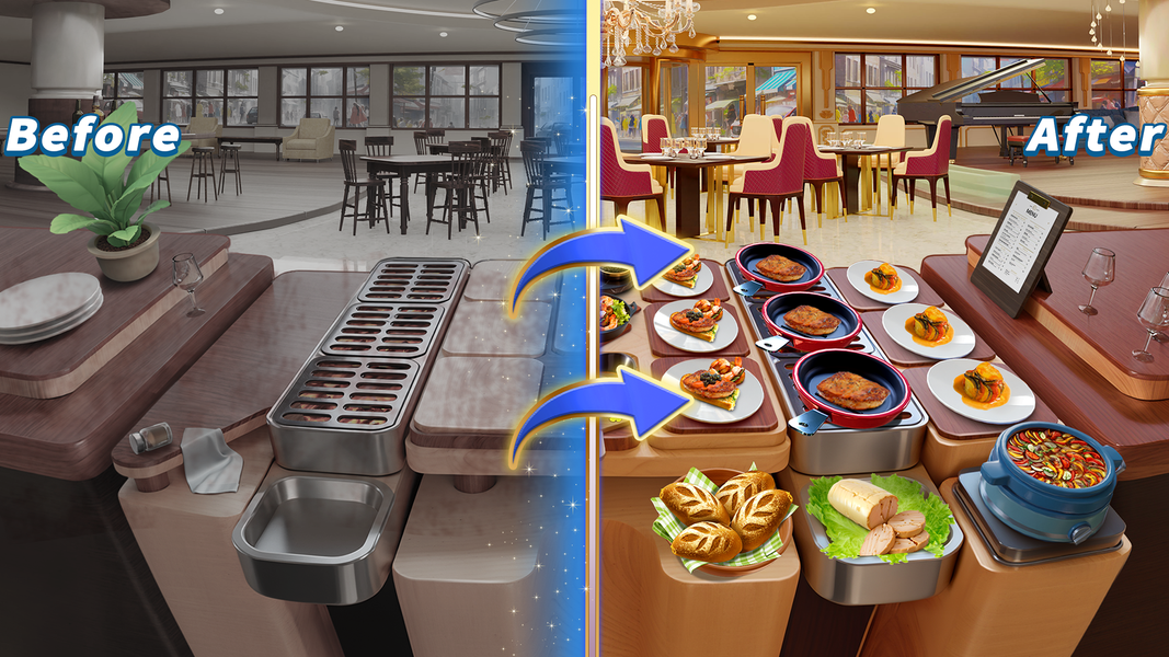 Cooking Blitz: Restaurant Game - Gameplay image of android game