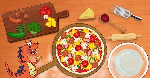 Dino Pizza  - Cooking games - Image screenshot of android app