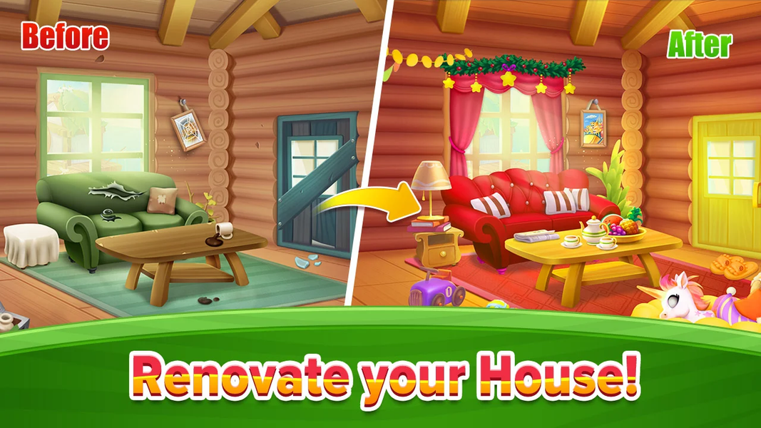 Solitaire Home Harvest - Gameplay image of android game