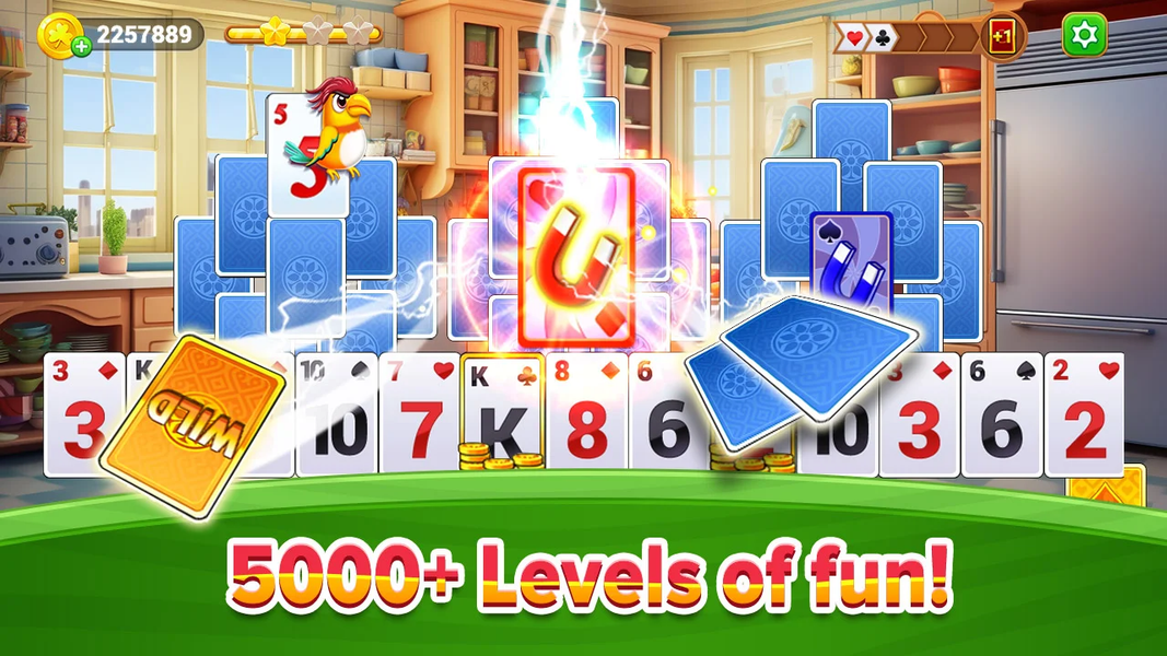 Solitaire Home Harvest - Gameplay image of android game