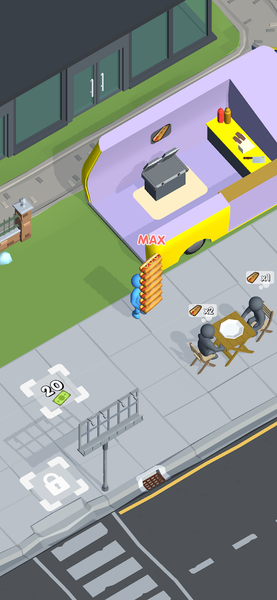 Food Truck: Idle Street Chef - Gameplay image of android game