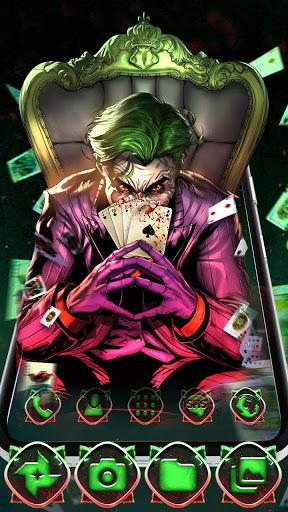 Psycho Joker Cool Theme - Image screenshot of android app