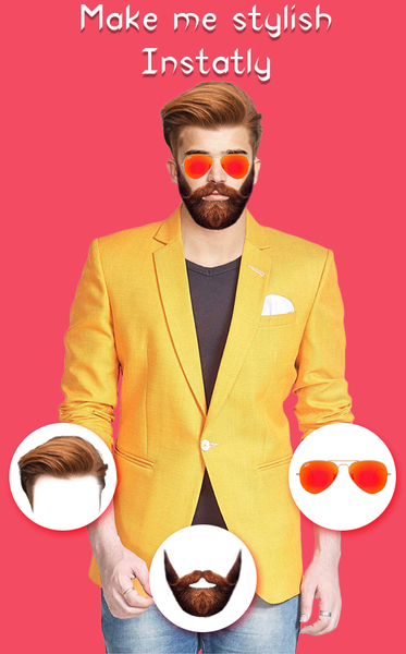 Men Jacket Photo Editor - Image screenshot of android app