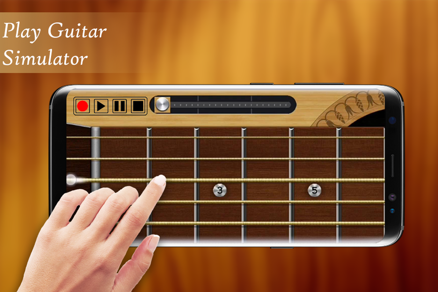 Play Guitar : Real Guitar - عکس برنامه موبایلی اندروید