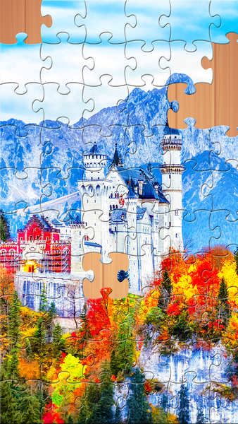 Jigsaw Puzzles Explorer - Gameplay image of android game