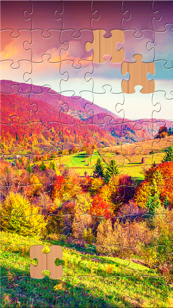 Jigsaw Puzzles Explorer - Gameplay image of android game