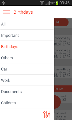 Countdown Calendar - Image screenshot of android app