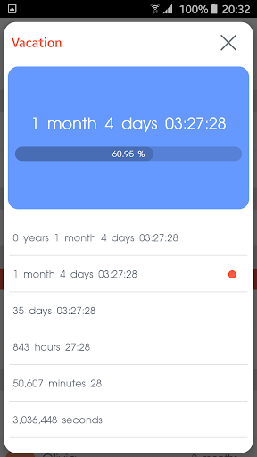 Countdown Calendar - Image screenshot of android app