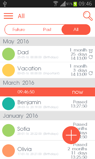 Countdown Calendar - Image screenshot of android app