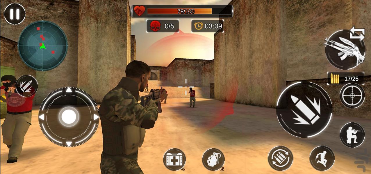 کانتر استریک | تفنگ بازی جدید - عکس بازی موبایلی اندروید