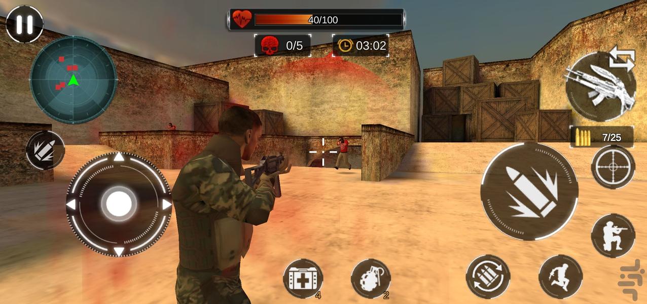 کانتر استریک | تفنگ بازی جدید - عکس بازی موبایلی اندروید