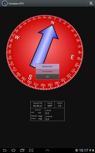 Compass with GPS - عکس برنامه موبایلی اندروید