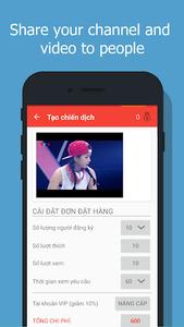 UChannel - Sub4Sub - Get subscribers, views, likes - Image screenshot of android app