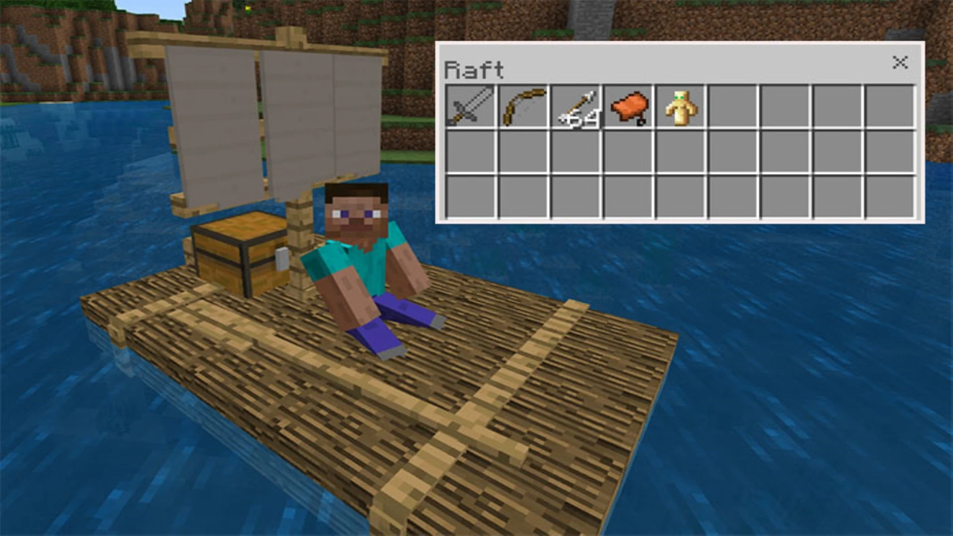 RAFT Mod MCPE Map - عکس برنامه موبایلی اندروید