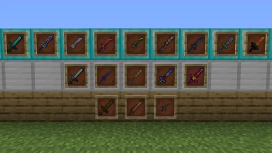 Minecraft: Pocket Edition Terraria Sword Mod, Minecraft