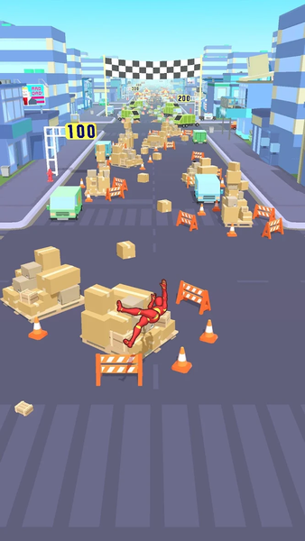 Crash Test Driver - Gameplay image of android game