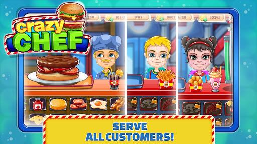 Crazy Chef: Top Burger Game - Gameplay image of android game