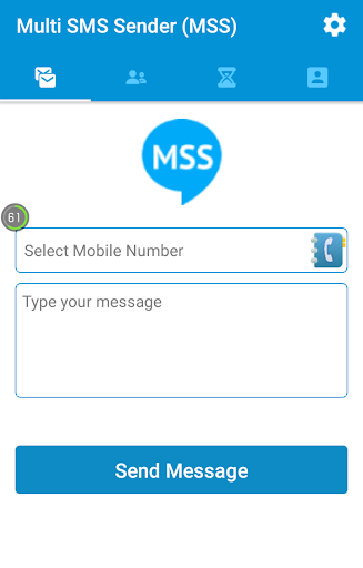 Multi SMS Sender (MSS) - عکس برنامه موبایلی اندروید