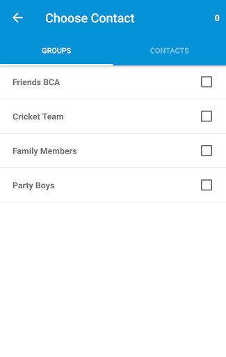 Multi SMS Sender (MSS) - Image screenshot of android app