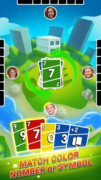 ONE: Crazy 8s Style Game - Gameplay image of android game