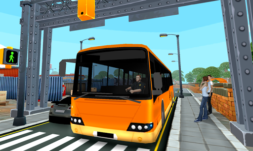 Bus Driver Simulator 3D - Gameplay image of android game