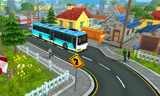 Bus Driver Simulator 3D - Gameplay image of android game