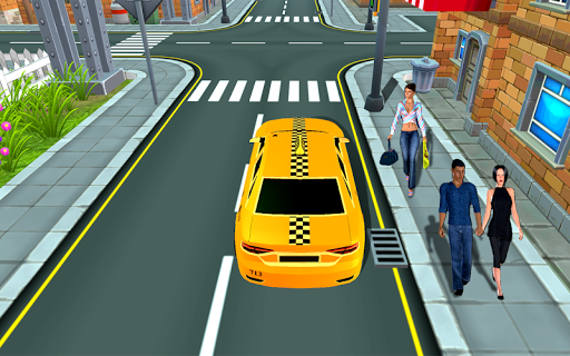 City Taxi Driving 3D - Gameplay image of android game