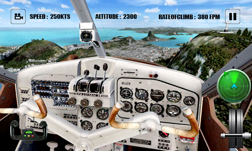 Real Airplane Simulator - عکس بازی موبایلی اندروید