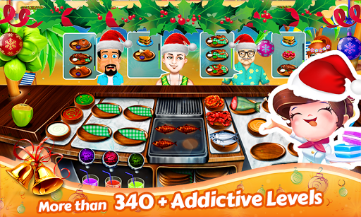 Santa Restaurant Cooking Game - Gameplay image of android game