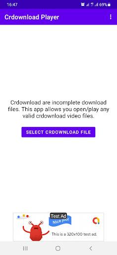 Crdownload File Opener & Playe - Image screenshot of android app