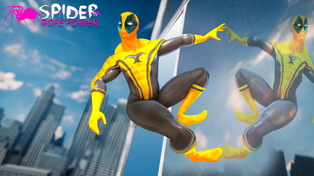 Spider Rope Power - Gameplay image of android game