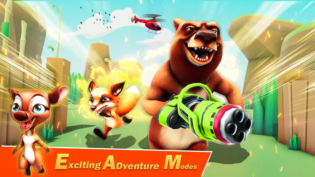 Animal Shooting: Fun Gun Games - عکس بازی موبایلی اندروید