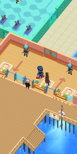 Prison Boss ۳D: Idle Police - عکس بازی موبایلی اندروید