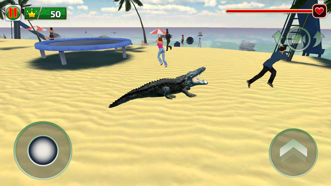 Croc Simulator (18+): eXtreme - عکس بازی موبایلی اندروید