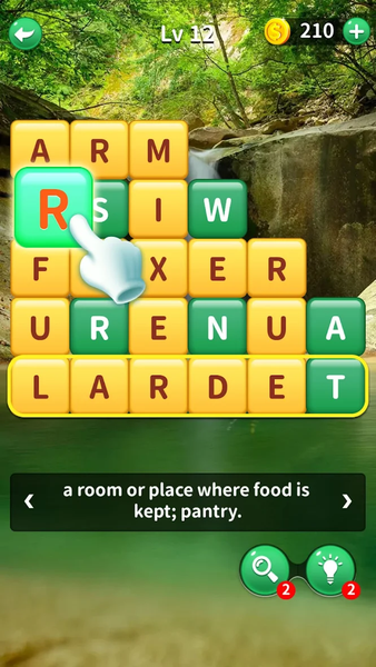 Jumbled Letters: Word Search - Gameplay image of android game